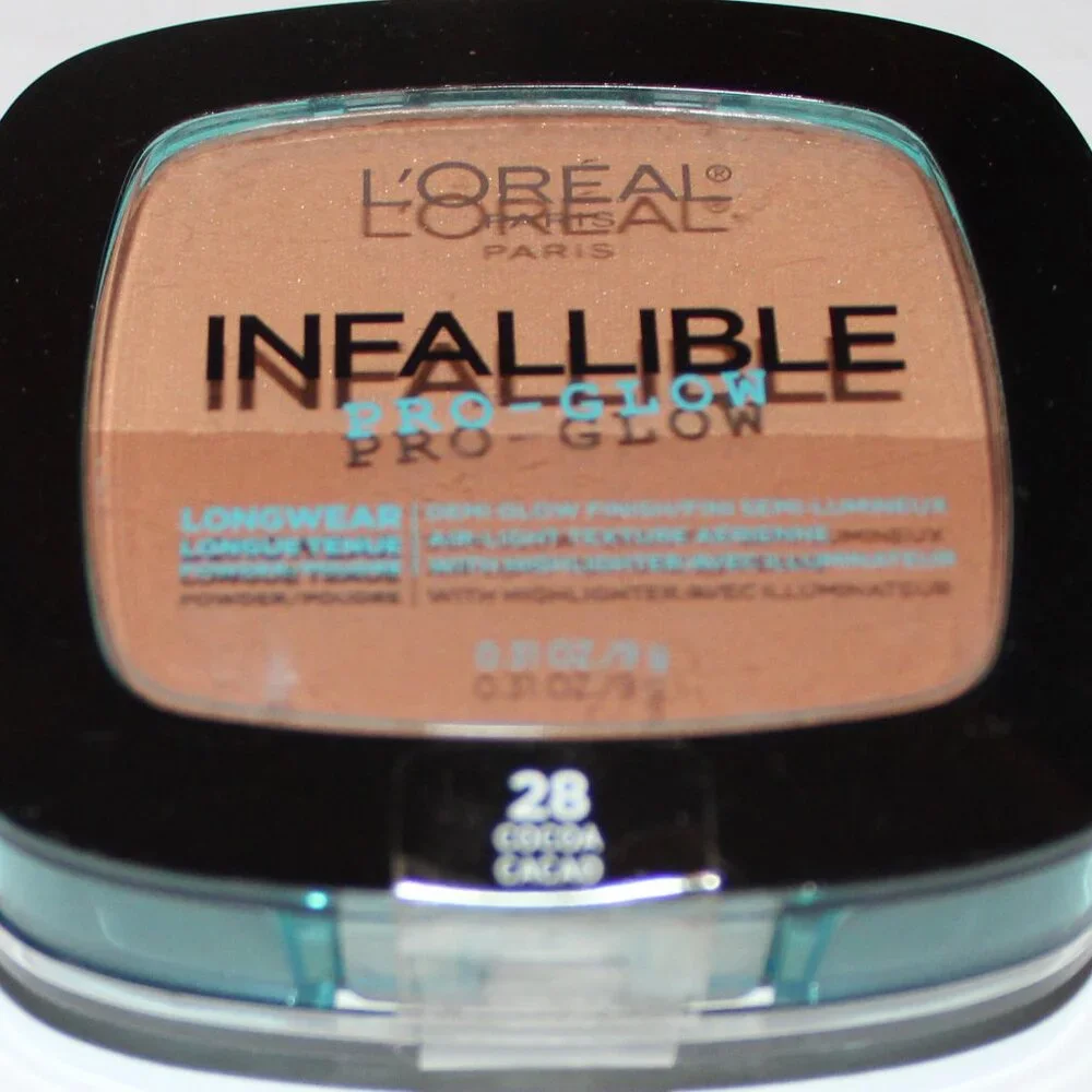 L'Oréal Paris Infallible Pro Glow Pressed Powder – Cocoa New Package Makeup